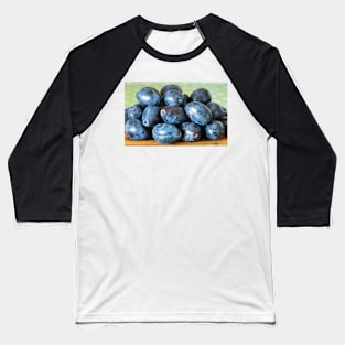 Fresh plums in the kitchen Baseball T-Shirt